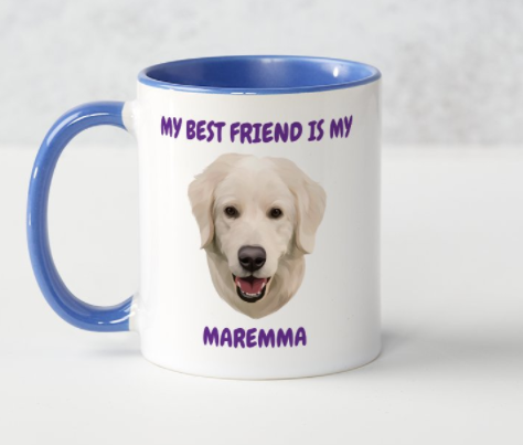 Maremma Best Friend mug