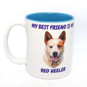 Red Heeler best friend mug
