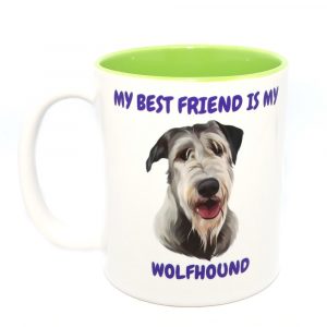 Wolfhound best friend mug