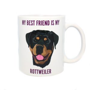 My Best Friend is My Rottweiler Mug