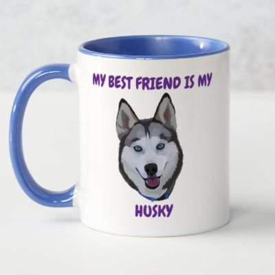 Husky mug