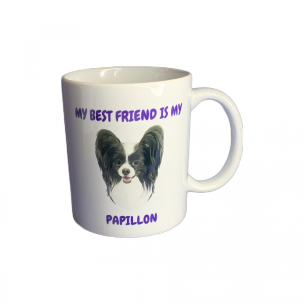 My Best Friend is my Papillon (Black/White)