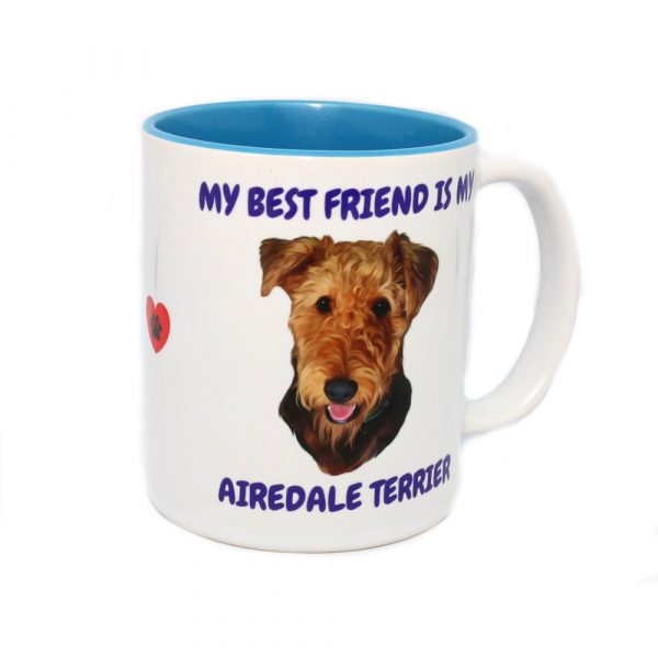 Airedale Terrier best friend mug