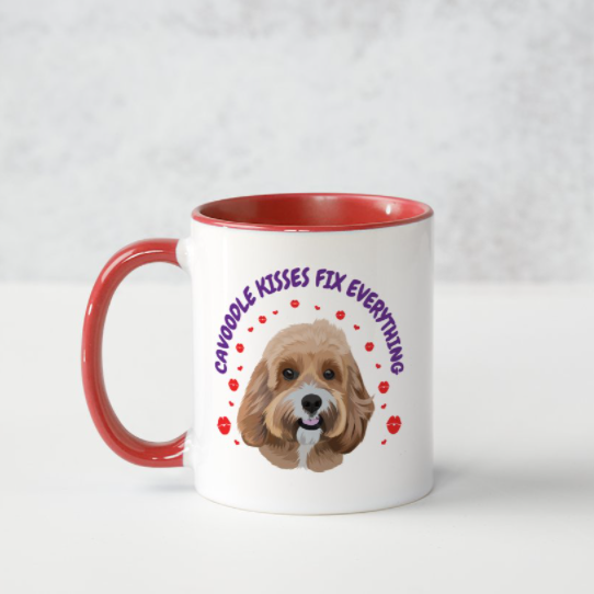 Cavoodle Kisses Mug