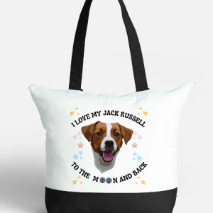 Jack Russell Tote Bags