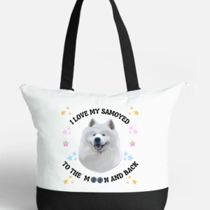 Samoyed Tote bags